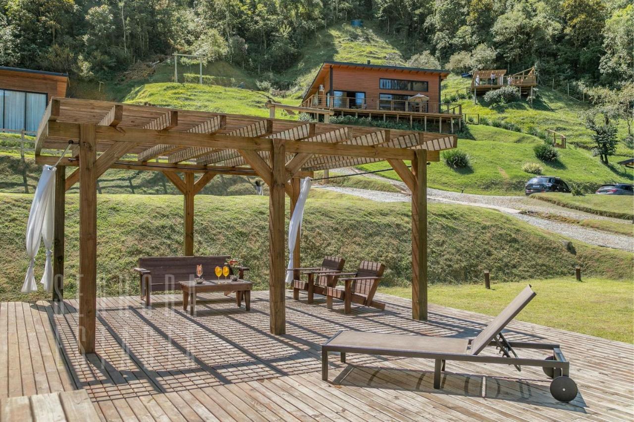 Villas Mornas Espaco De Eventos E Hospedagem Boutique Aguas Mornas Buitenkant foto