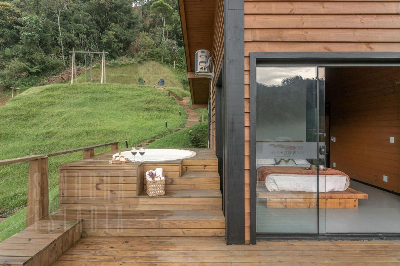 Villas Mornas Espaco De Eventos E Hospedagem Boutique Aguas Mornas Buitenkant foto