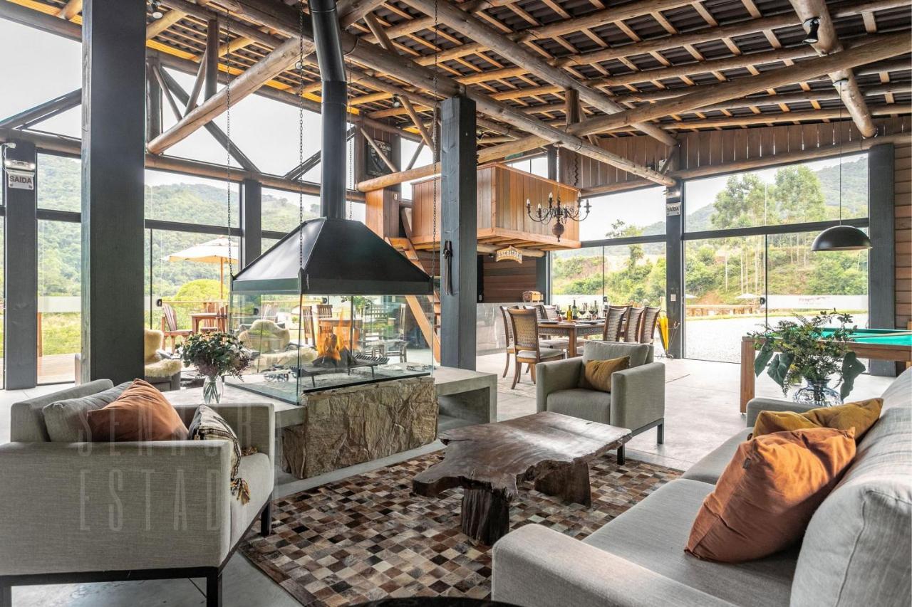 Villas Mornas Espaco De Eventos E Hospedagem Boutique Aguas Mornas Buitenkant foto